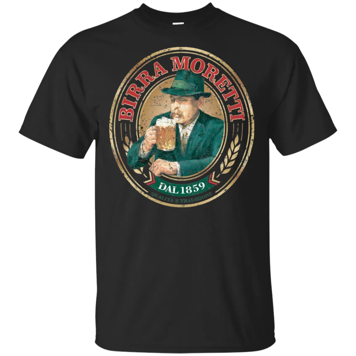Birra Moretti Beer T-Shirt Custom Designed