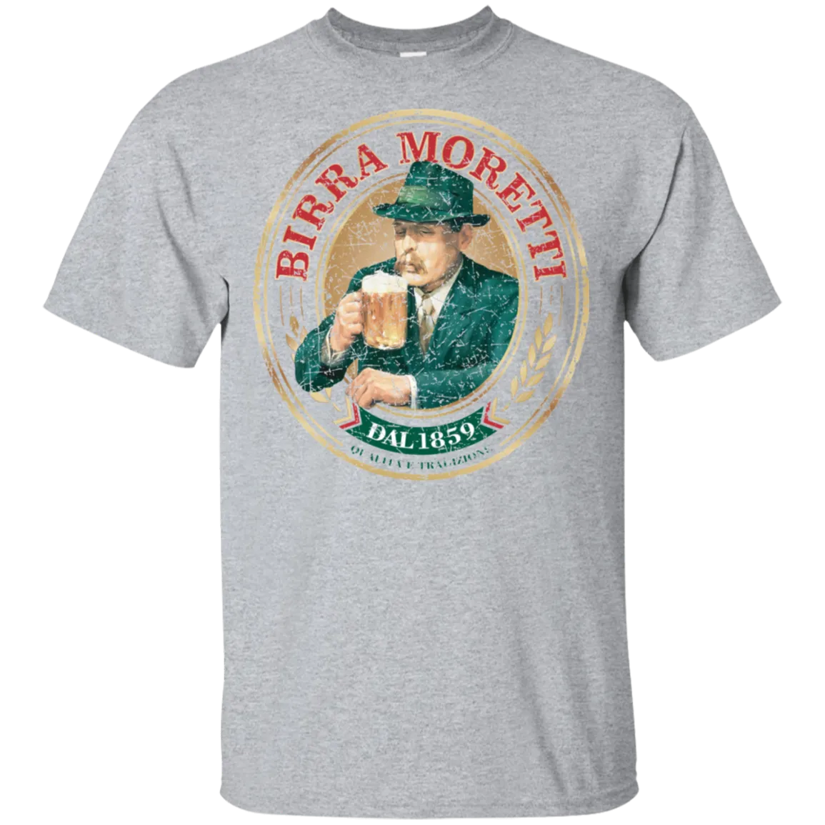 Birra Moretti Beer T-Shirt Custom Designed