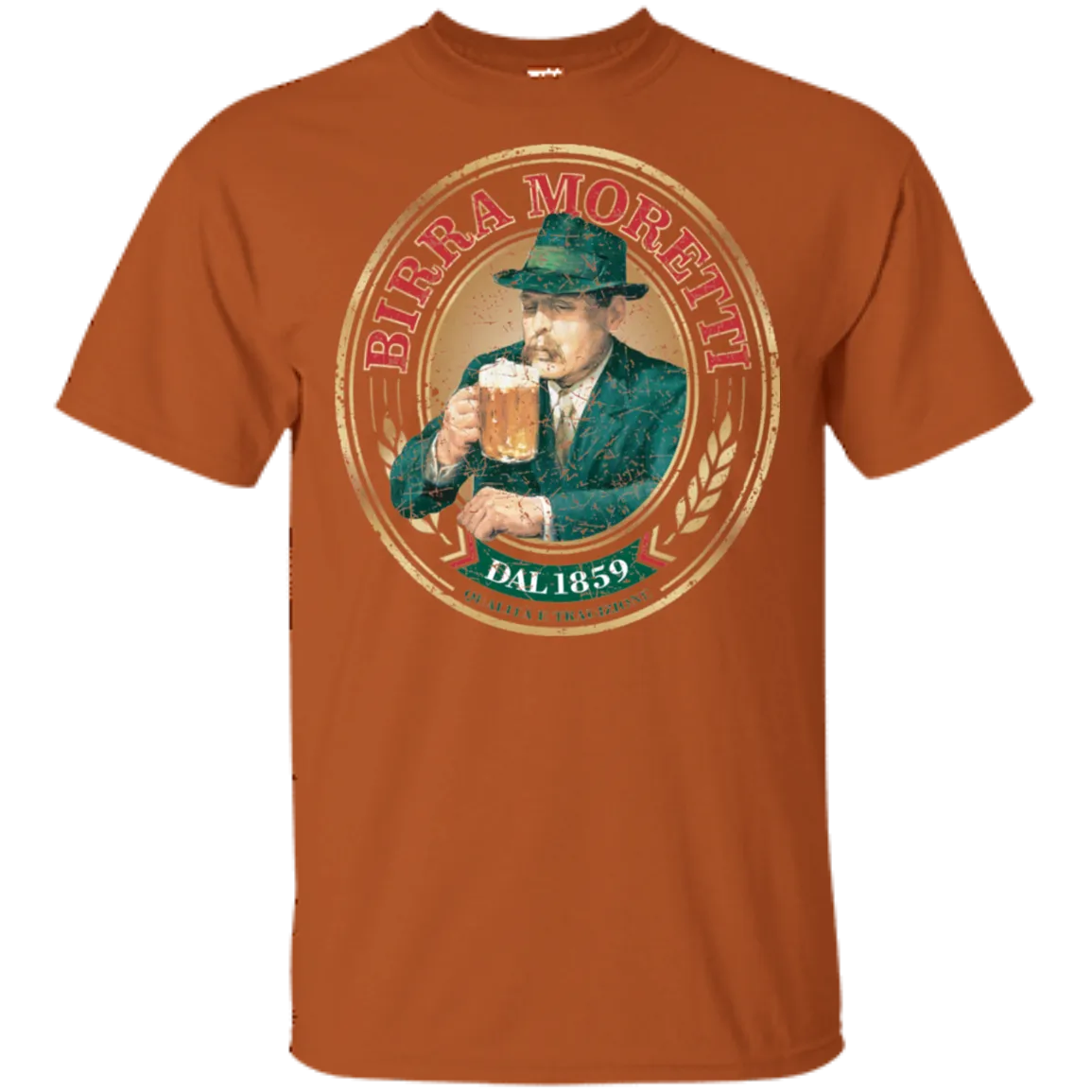 Birra Moretti Beer T-Shirt Custom Designed