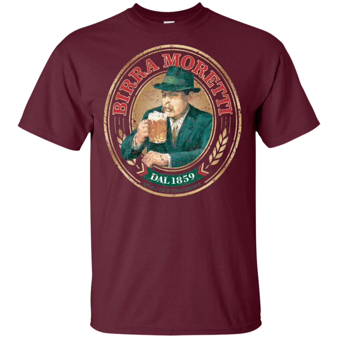 Birra Moretti Beer T-Shirt Custom Designed
