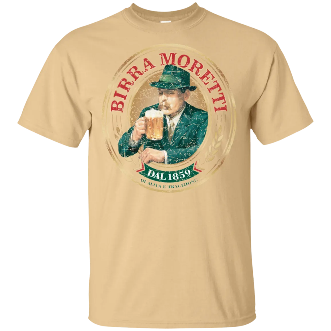 Birra Moretti Beer T-Shirt Custom Designed