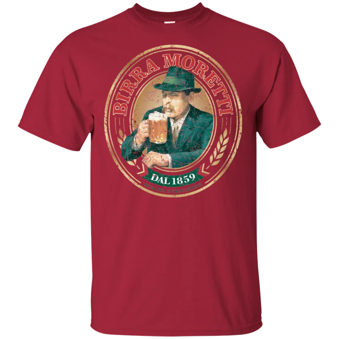 Birra Moretti Beer T-Shirt Custom Designed