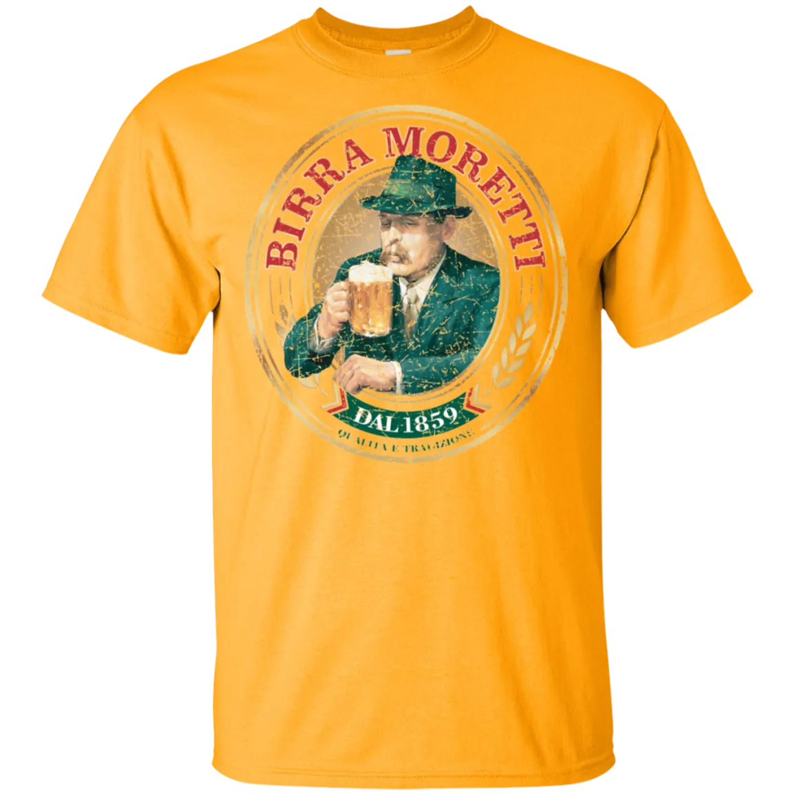 Birra Moretti Beer T-Shirt Custom Designed