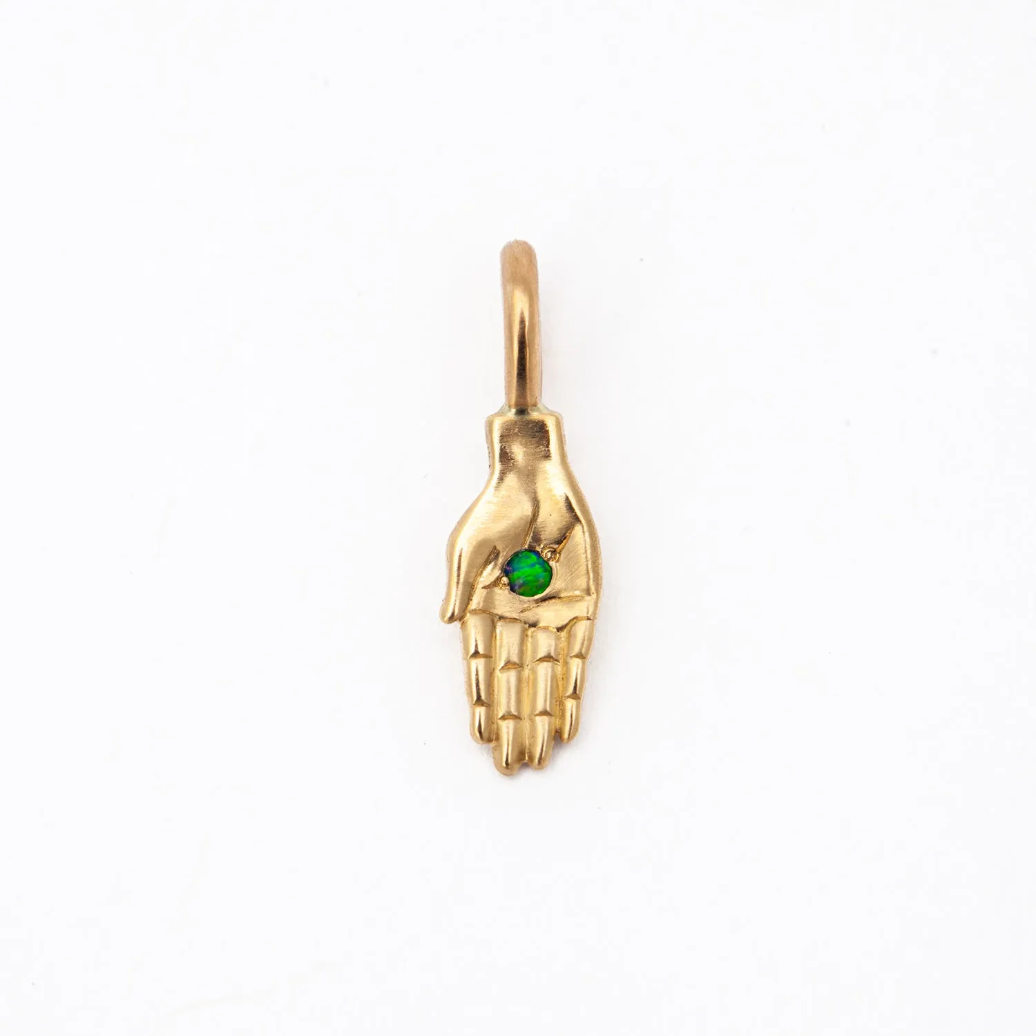 Birthstone Open Hand Mini Charm