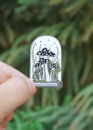 Black Magic Mushrooms Pin