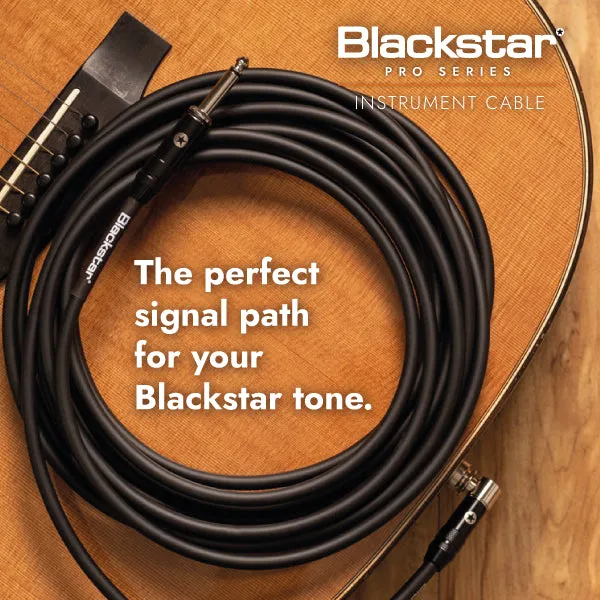 Blackstar Pro Series 6m Instrument Cable, Straight/Angled