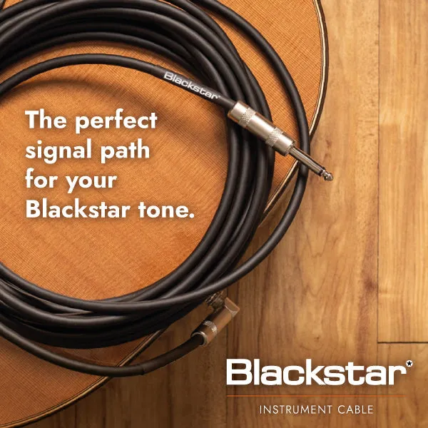 Blackstar Standard 3m Instrument Cable, Straight/Angled