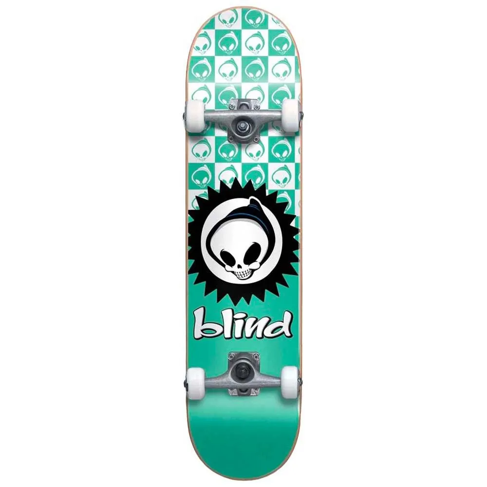 Blind - Checkered Reaper Soft Wheels 7.375 Complete Skateboard