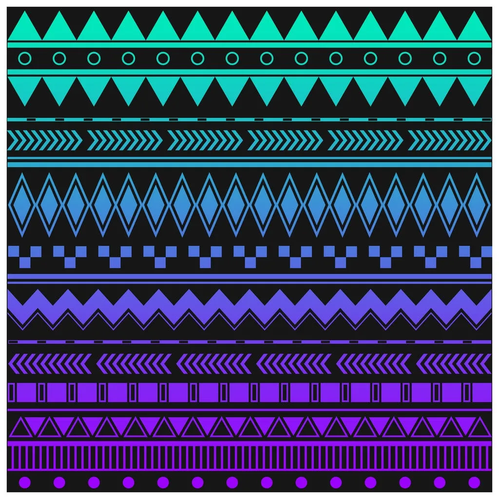 Blue and Purple Dark Ombre Heat Transfer Heat Transfer Vinyl Sheet