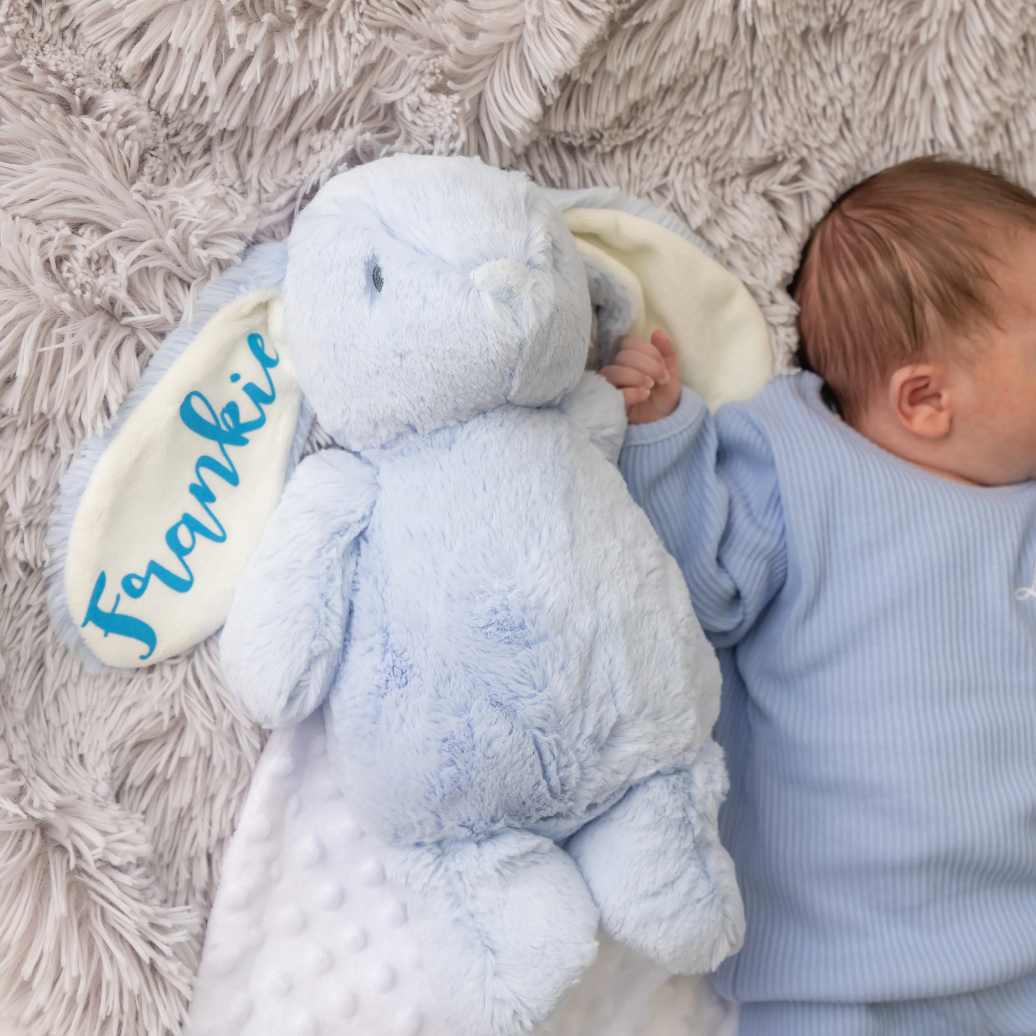 Blue Bunny Soft Toy