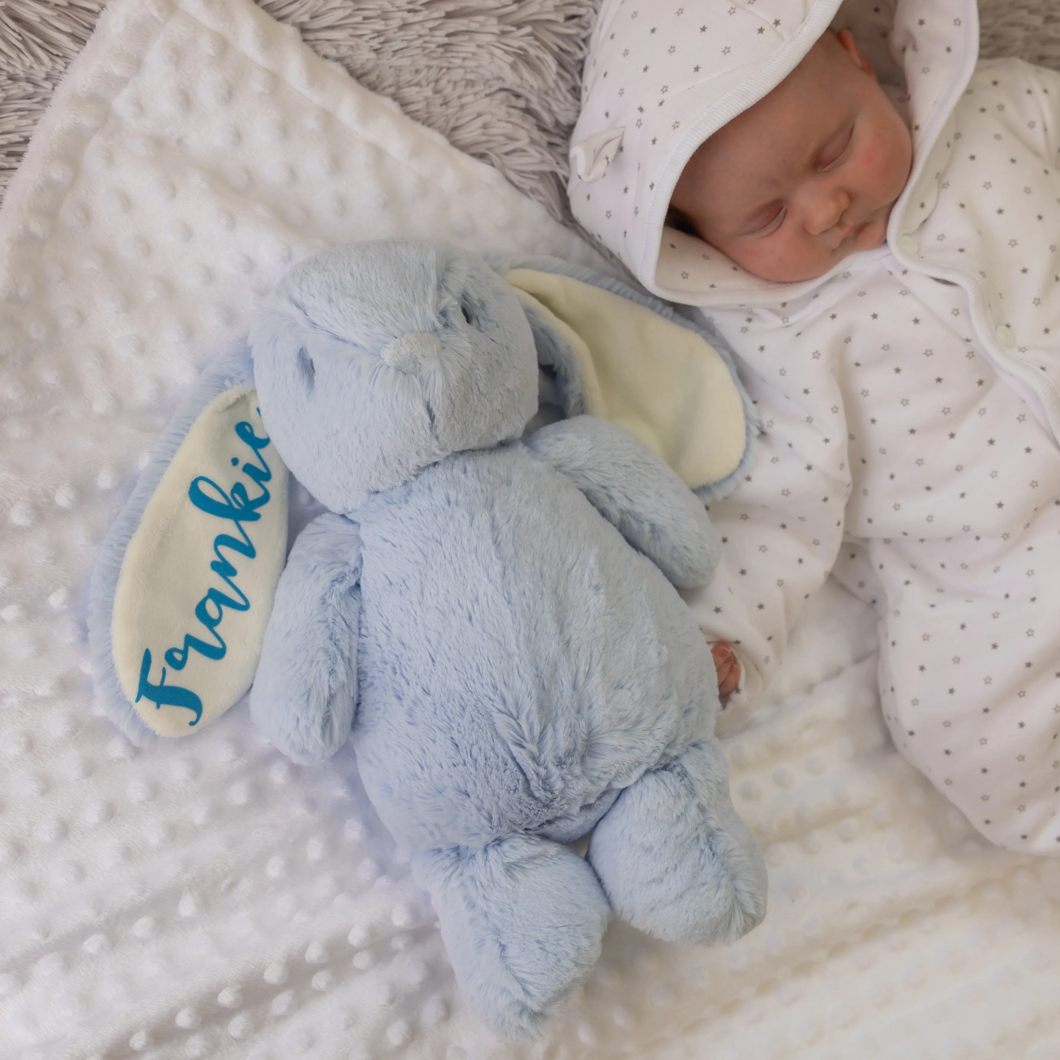 Blue Bunny Soft Toy