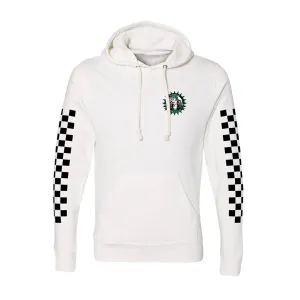 Boston Scally The Punk Hoodie - White