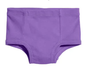Boys and Girls Soft Cotton Simple Brief | Deep Purple