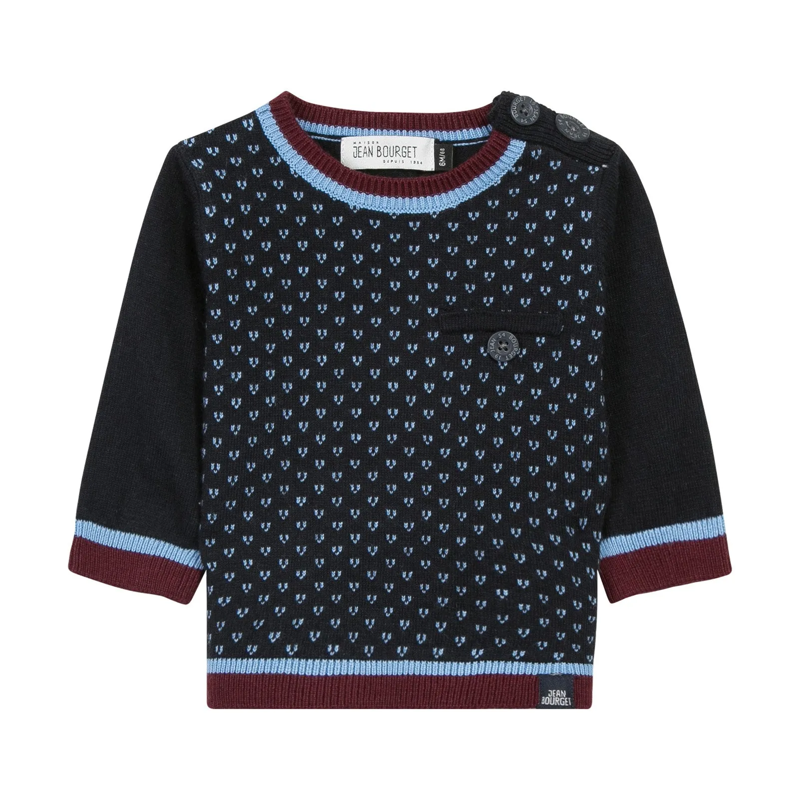Boys Slate Grey Sweater