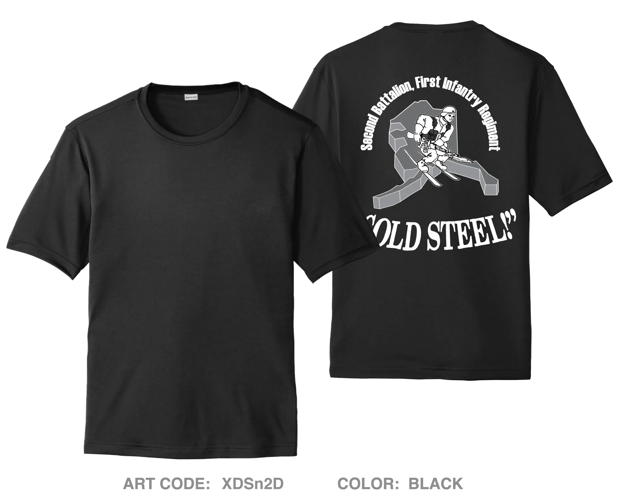 Bravo company 2|1 Infantry Hi-Tech Performance Unisex SS Tee - XDSn2D