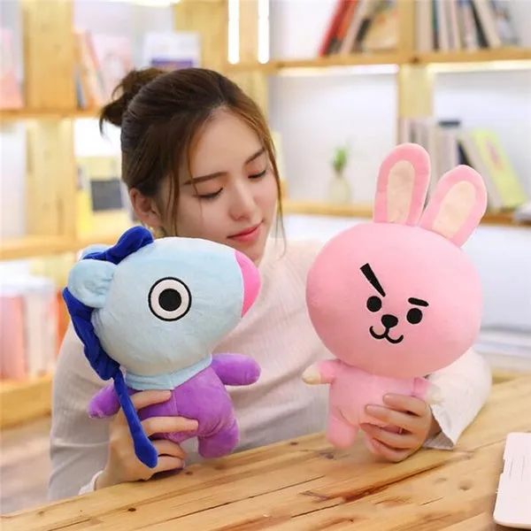 Bt21 Pluche Pillow doll TATA VAN COOKY CHIMMY SHOOKY KOYA RJ MANG