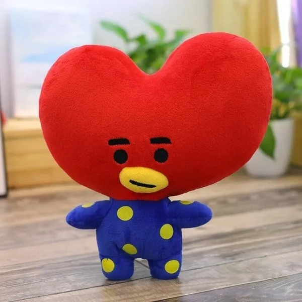 Bt21 Pluche Pillow doll TATA VAN COOKY CHIMMY SHOOKY KOYA RJ MANG