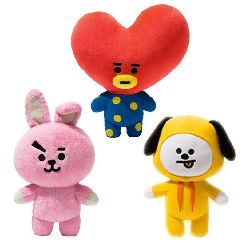 Bt21 Pluche Pillow doll TATA VAN COOKY CHIMMY SHOOKY KOYA RJ MANG