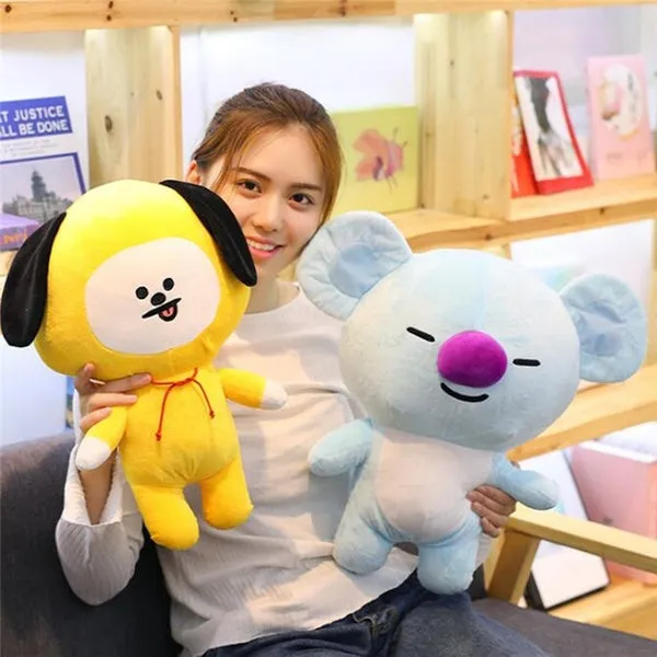 Bt21 Pluche Pillow doll TATA VAN COOKY CHIMMY SHOOKY KOYA RJ MANG