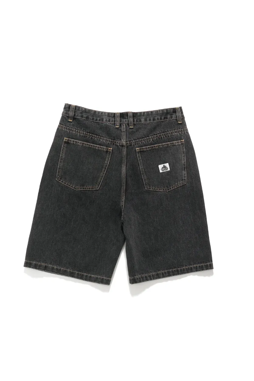 Bull Denim 91 Short Washed Black
