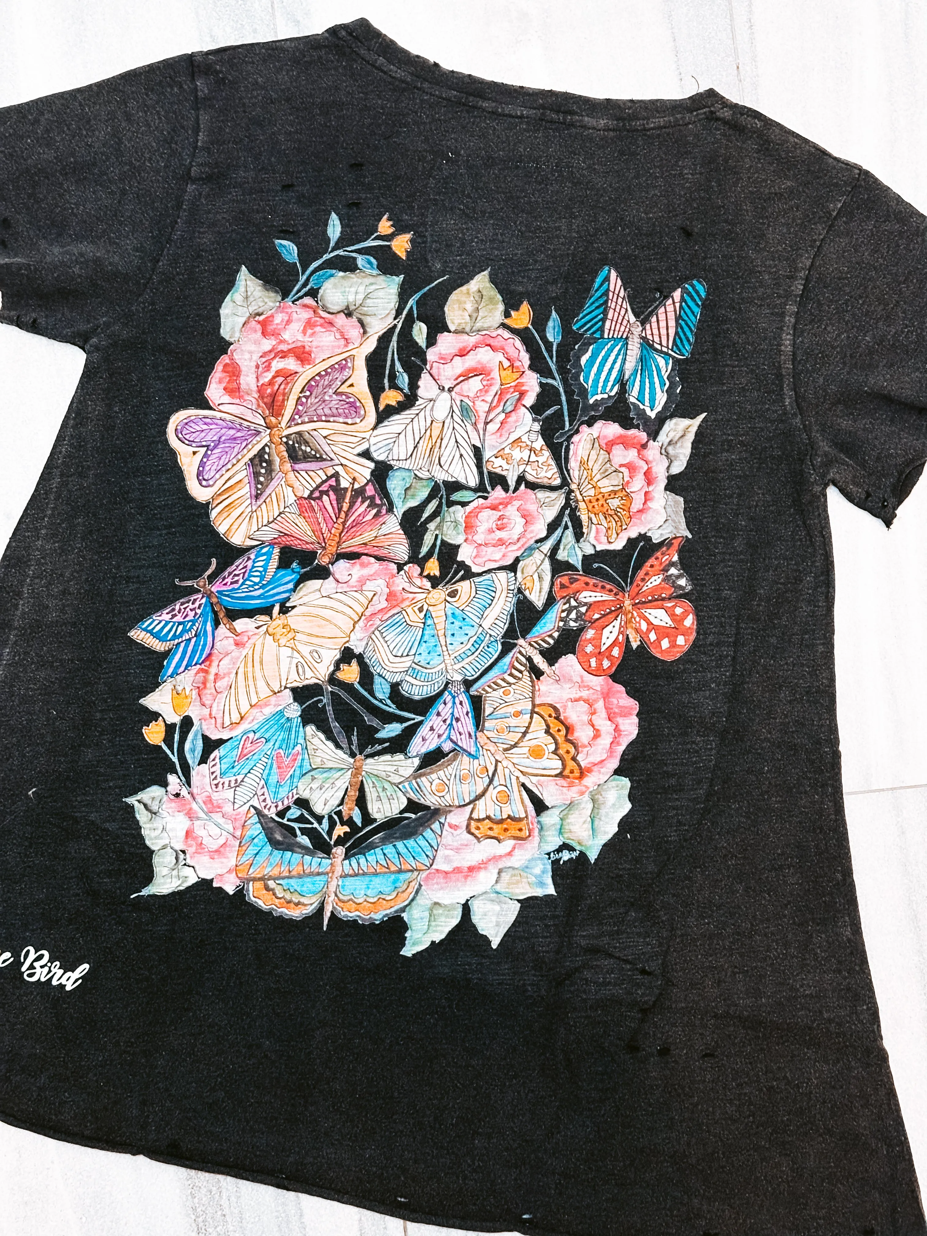 Butterfly Embellished Tee
