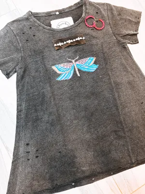 Butterfly Embellished Tee