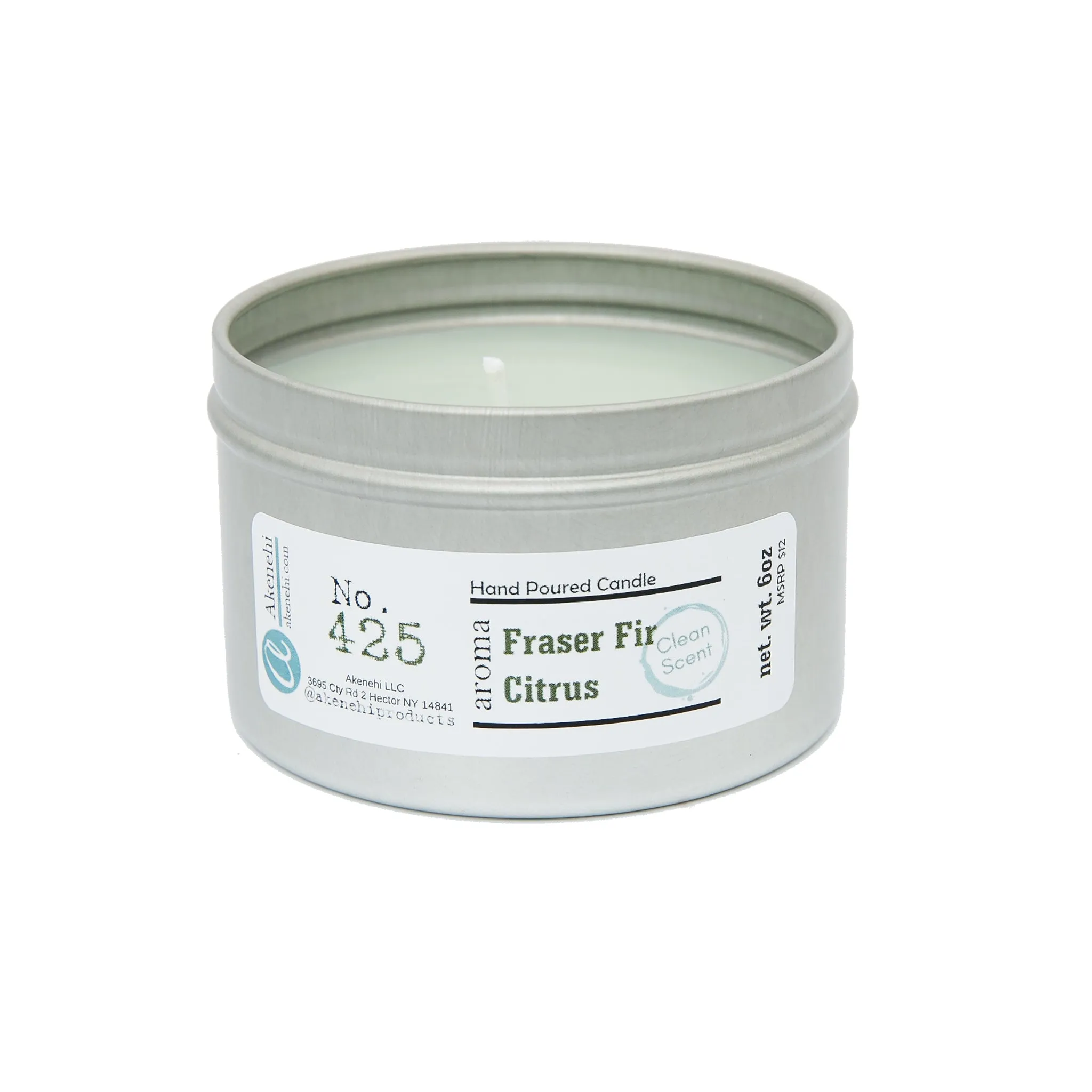 Candle #425 | Fraser Fir & Citrus