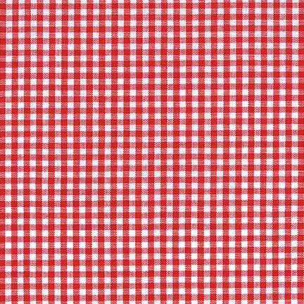 Carolina Gingham in Crimson by Robert Kaufman Fabrics