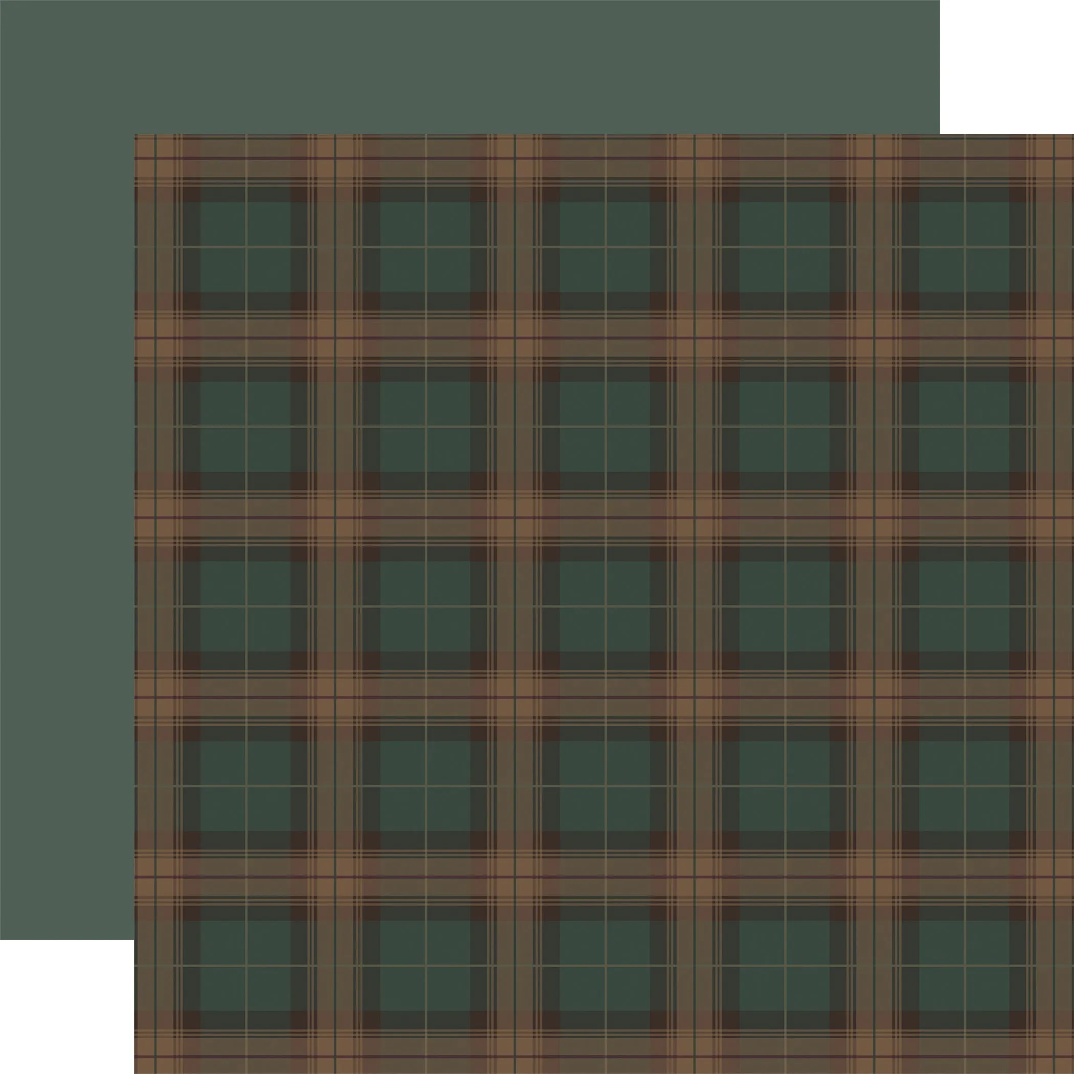 Carta Bella - Tartan No. 3 - 12x12 Single Sheet / Rochester Plaid