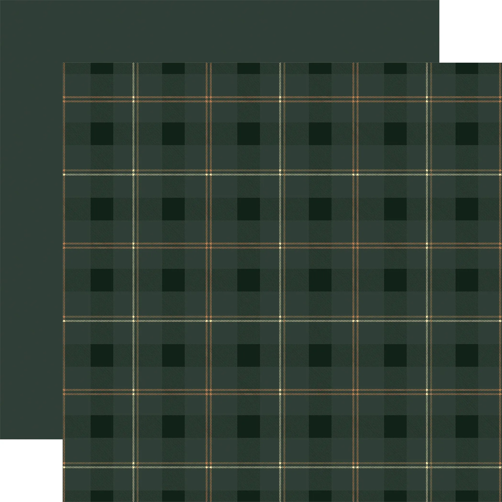 Carta Bella - Tartan No. 3 - 12x12 Single Sheet / Warwick Plaid