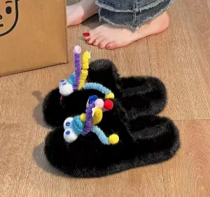 Cartoon Plush Slipper