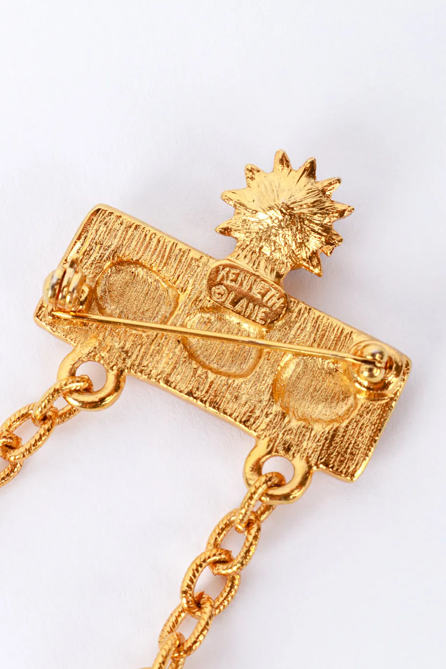 Cascading Mermaid Brooch