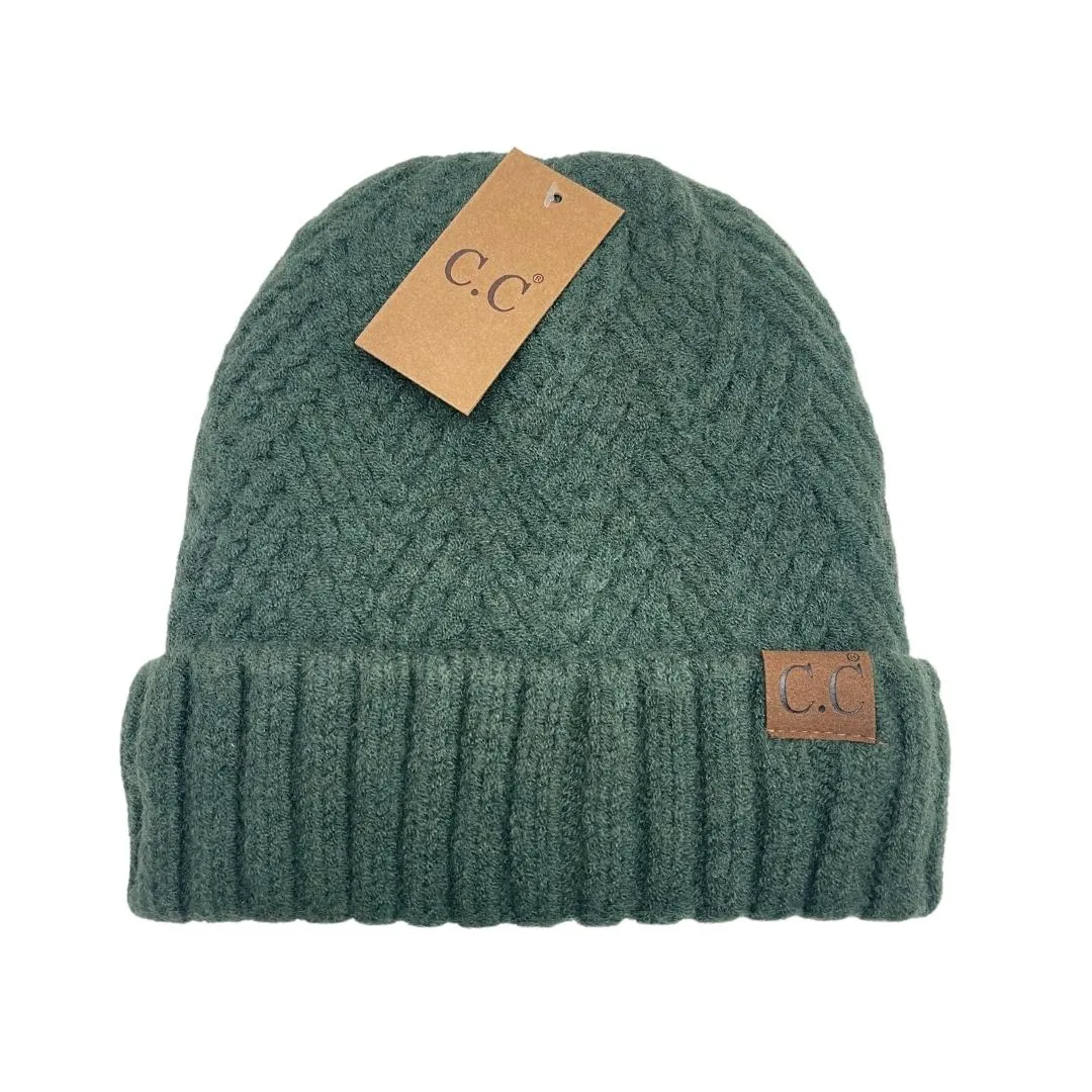 C.C Beanie CrissCross Cuff Beanie