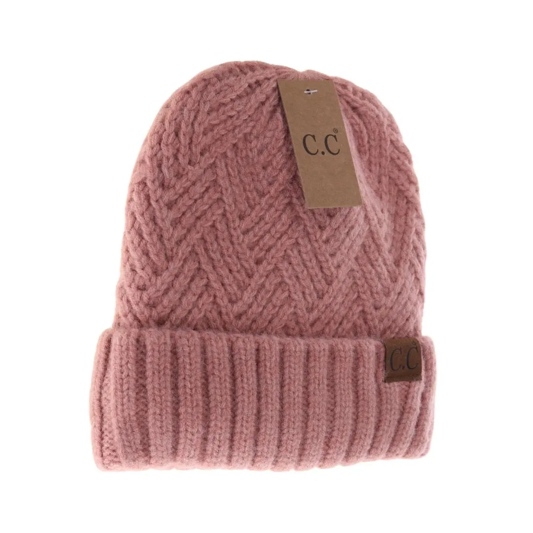 C.C Beanie CrissCross Cuff Beanie