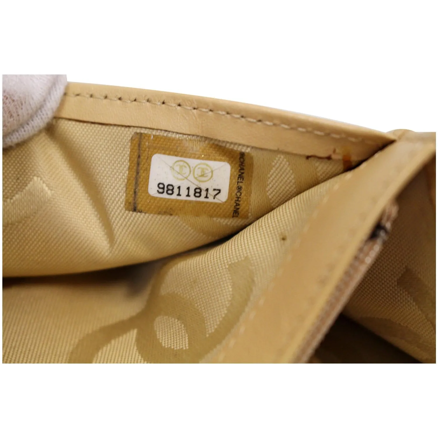 CHANEL Cambon Flap Calfskin Quilted Wallet Beige - 15% OFF