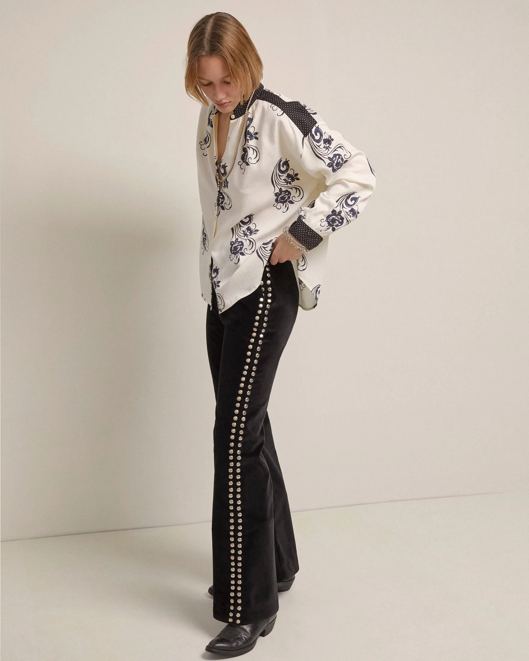 Charlie Rodeo Velvet Pant