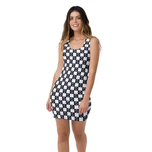 Checkered Eyez - Sublimation Cut & Sew Dress