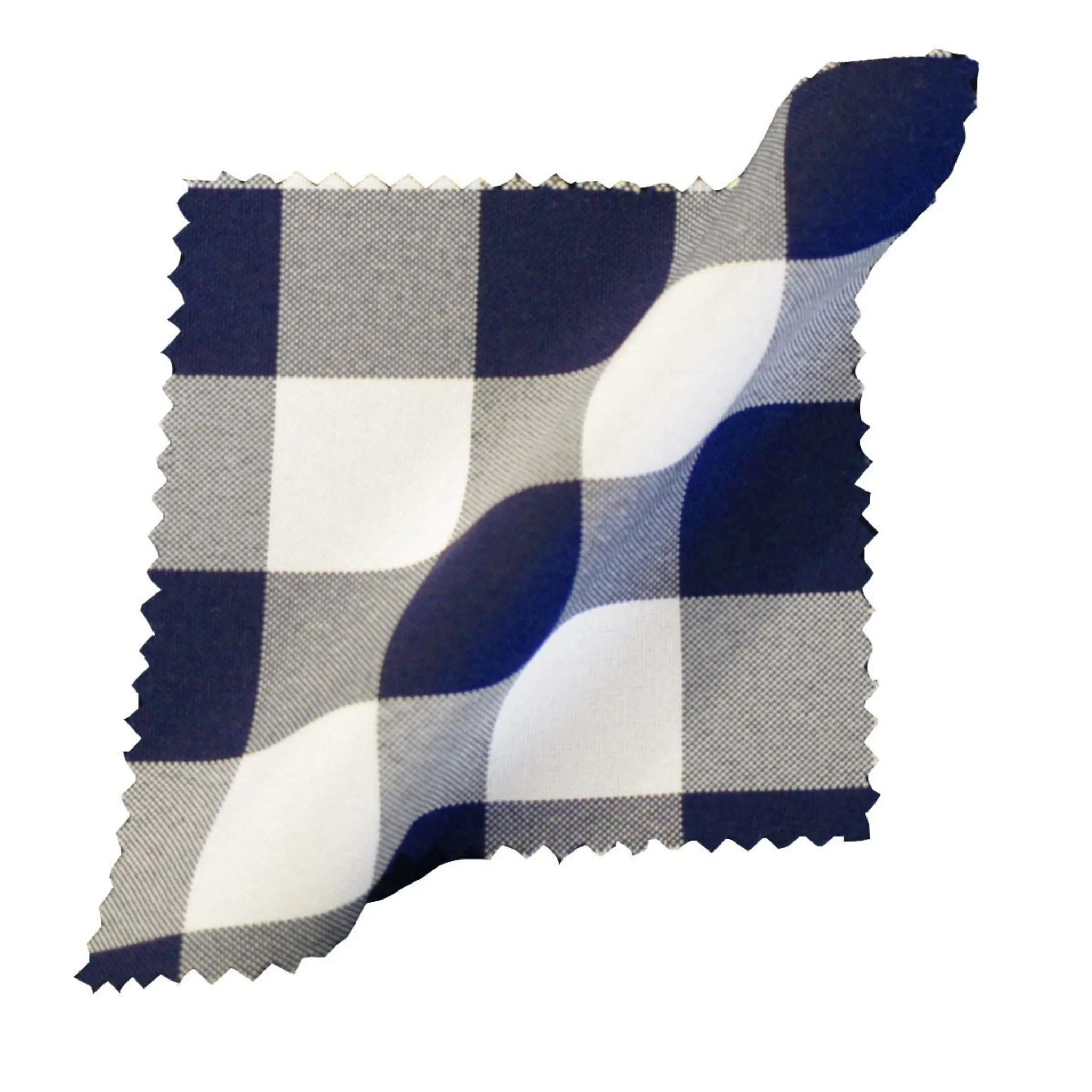 Checkered Fabric Sample 4 by 4-Inch