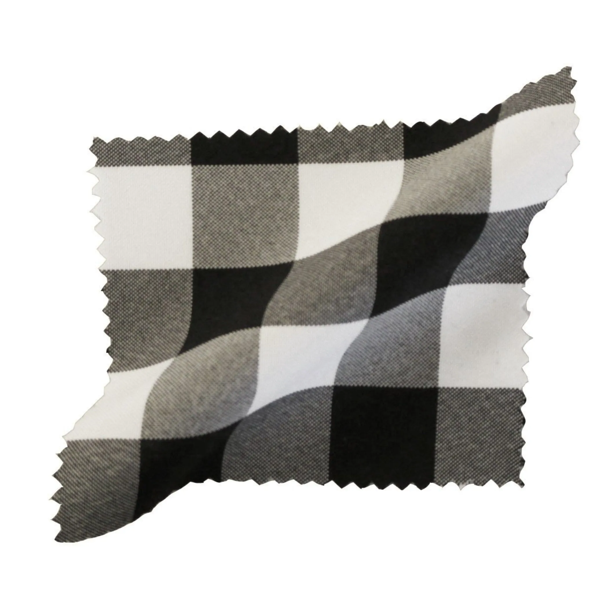 Checkered Fabric Sample 4 by 4-Inch
