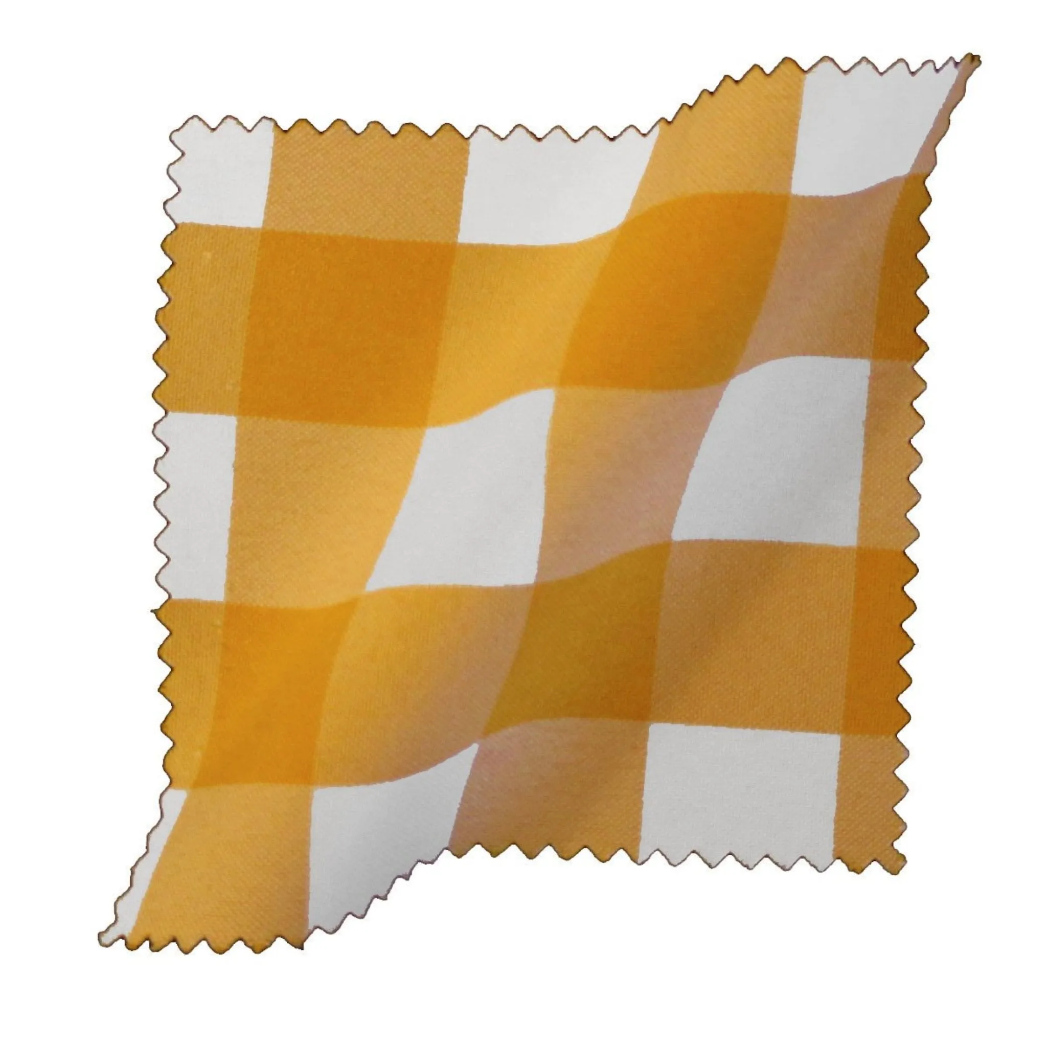 Checkered Fabric Sample 4 by 4-Inch