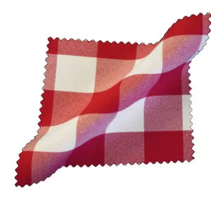 Checkered Fabric Sample 4 by 4-Inch