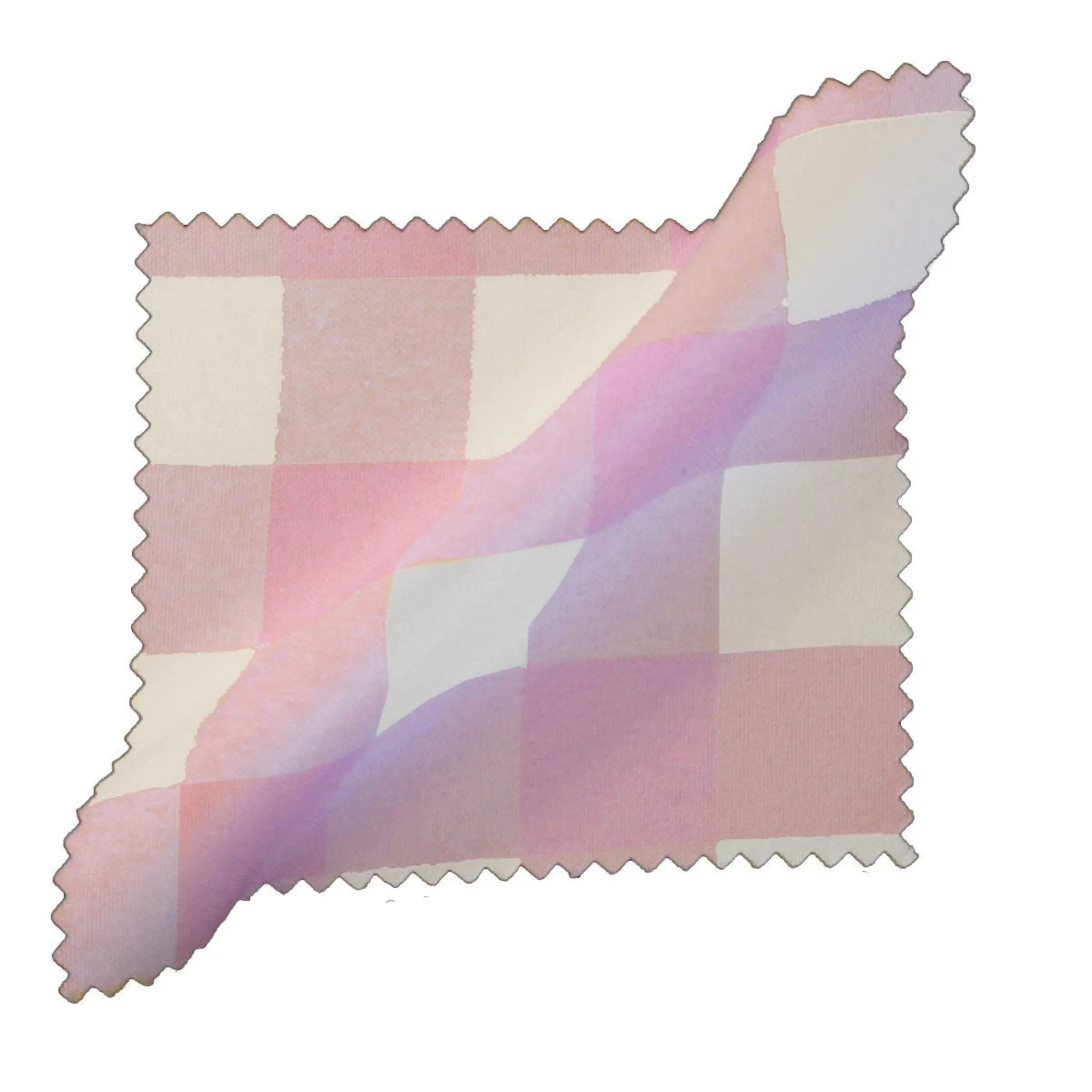 Checkered Fabric Sample 4 by 4-Inch