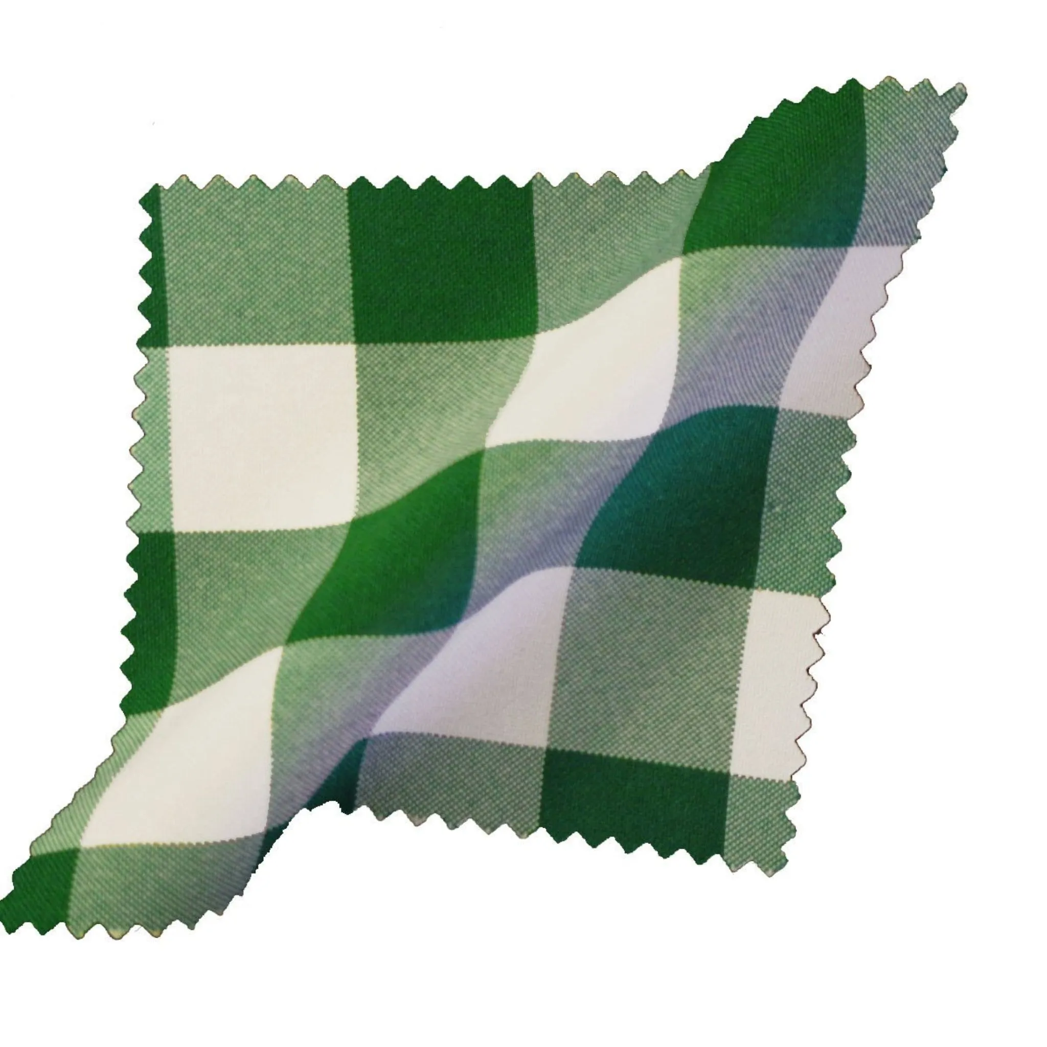 Checkered Fabric Sample 4 by 4-Inch