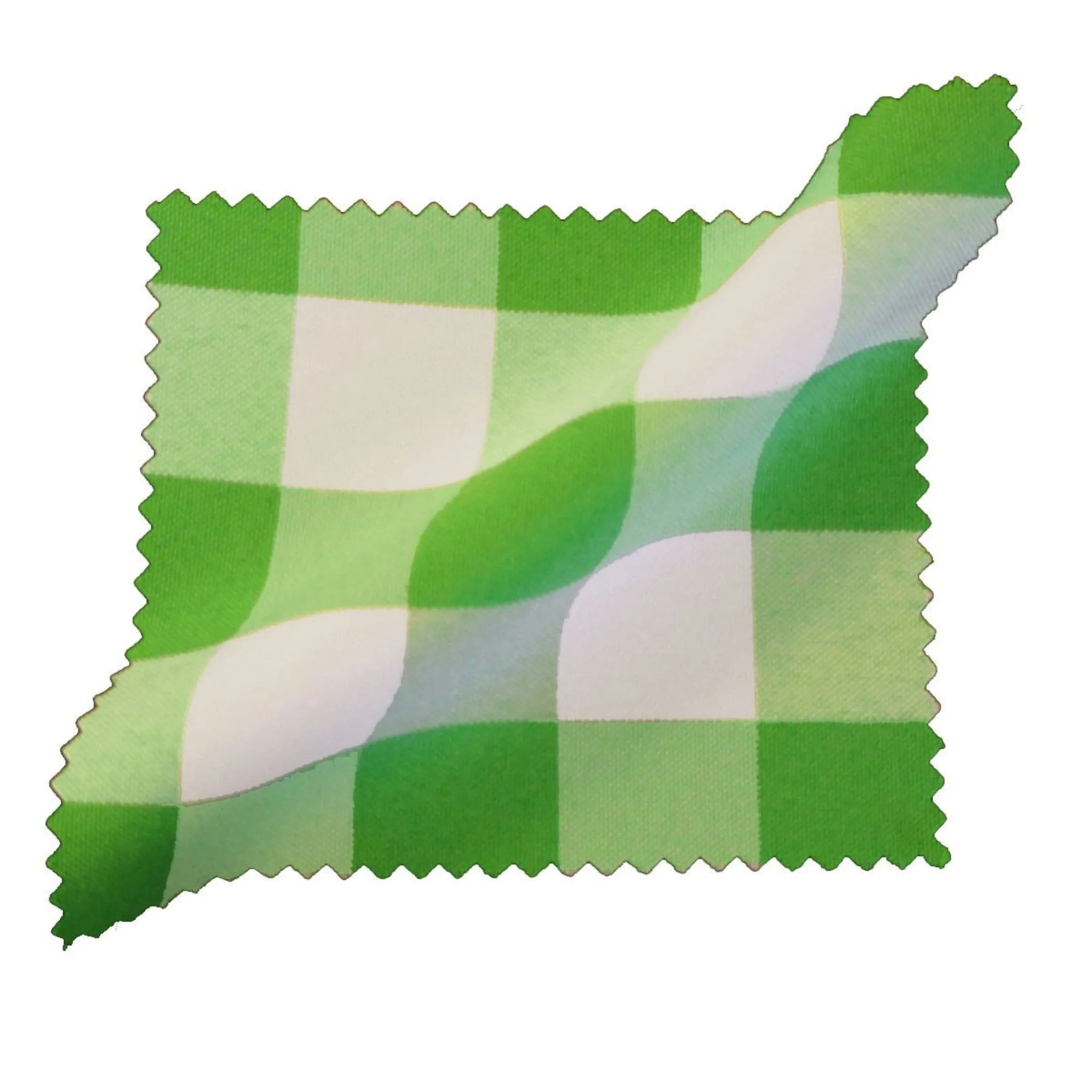 Checkered Fabric Sample 4 by 4-Inch