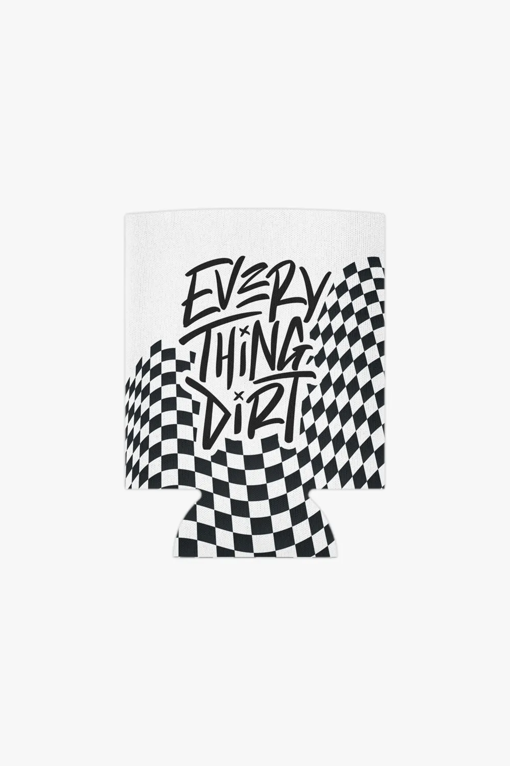 Checkered Koozie
