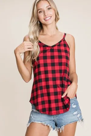 Checkered Tank Top