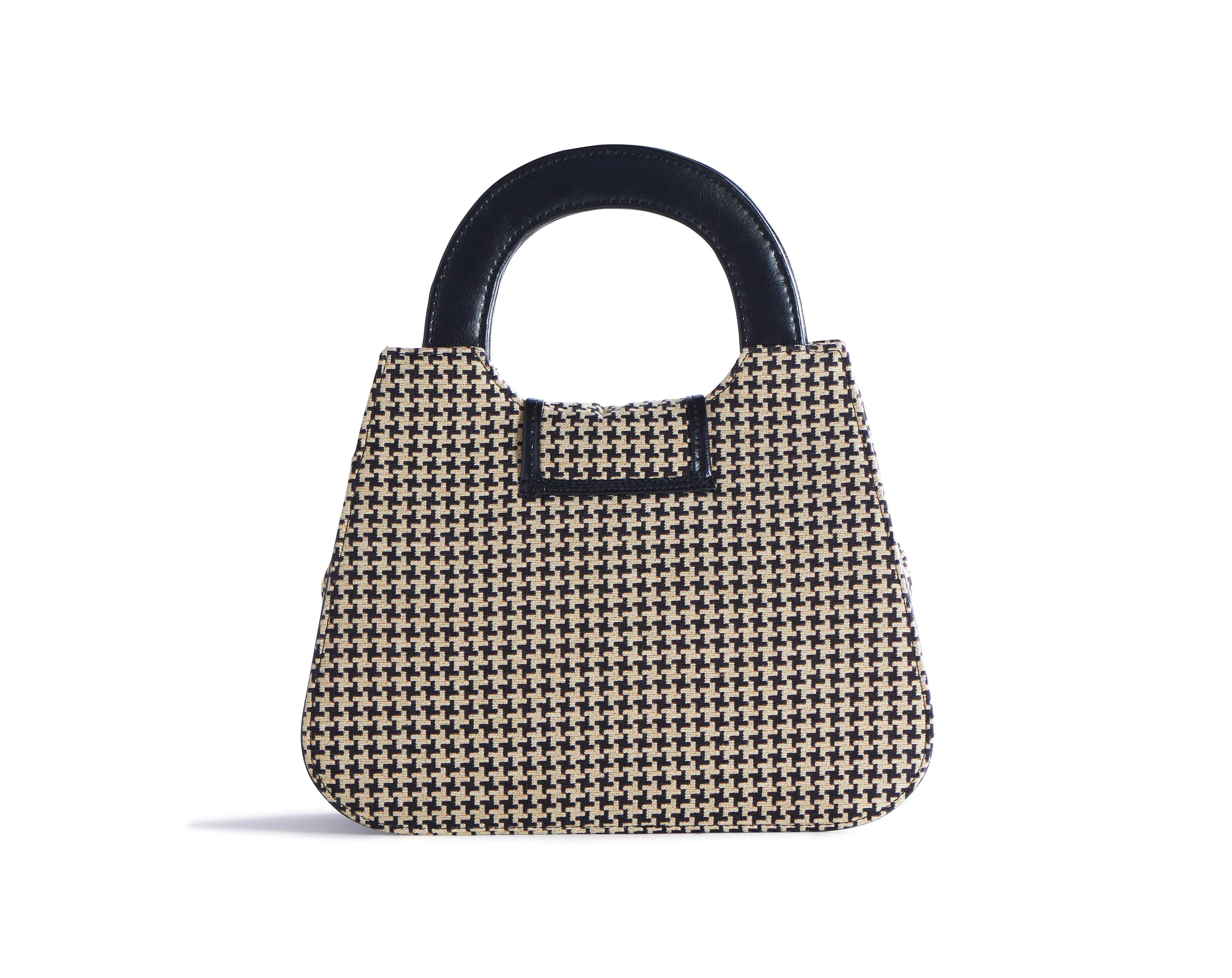 Chequer Houndstooth Loop Purse