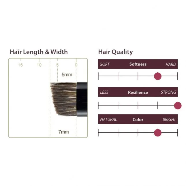Chikuhodo Z-6 Eyebrow Brush, Z Series