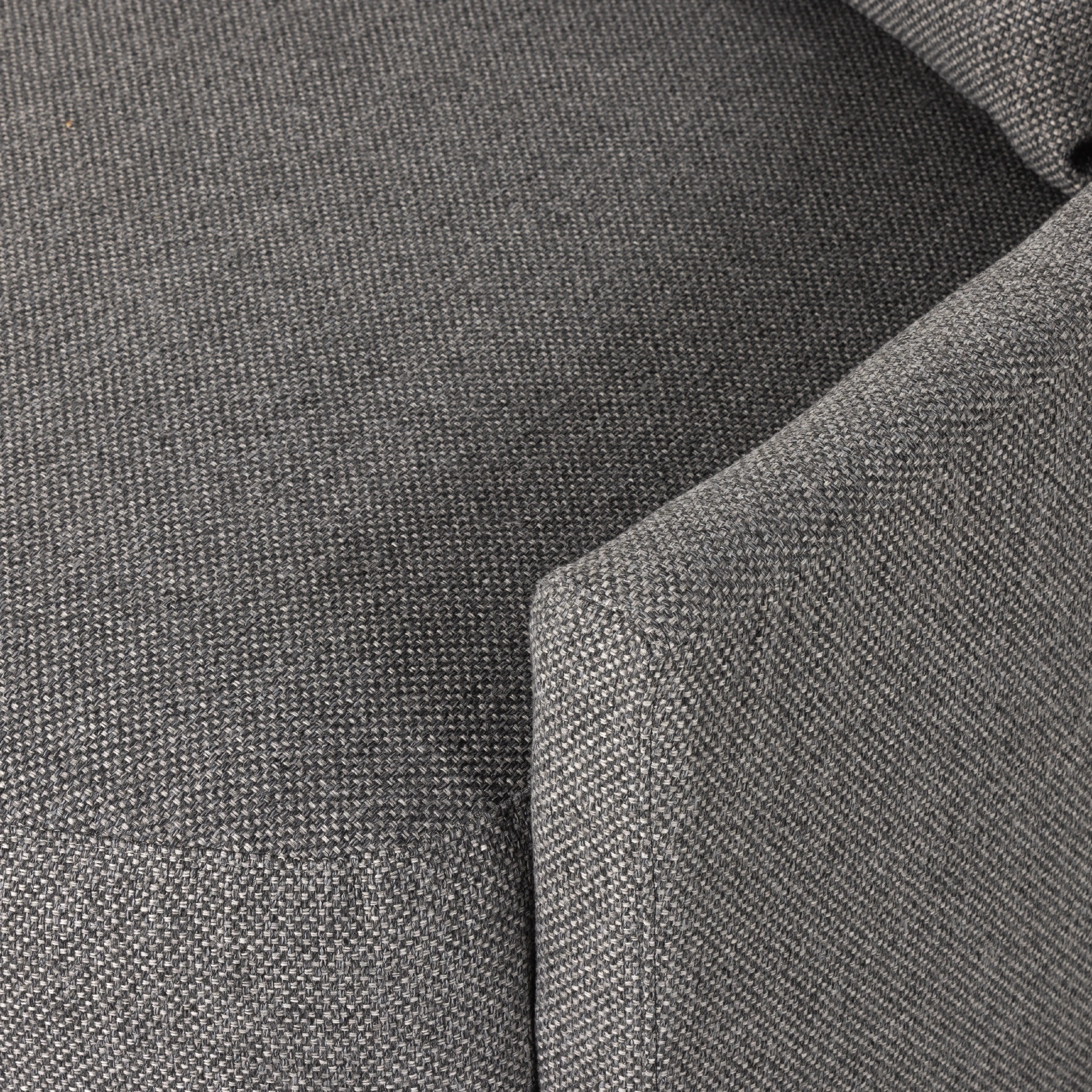Chloe Media Lounger-Fallon Charcoal