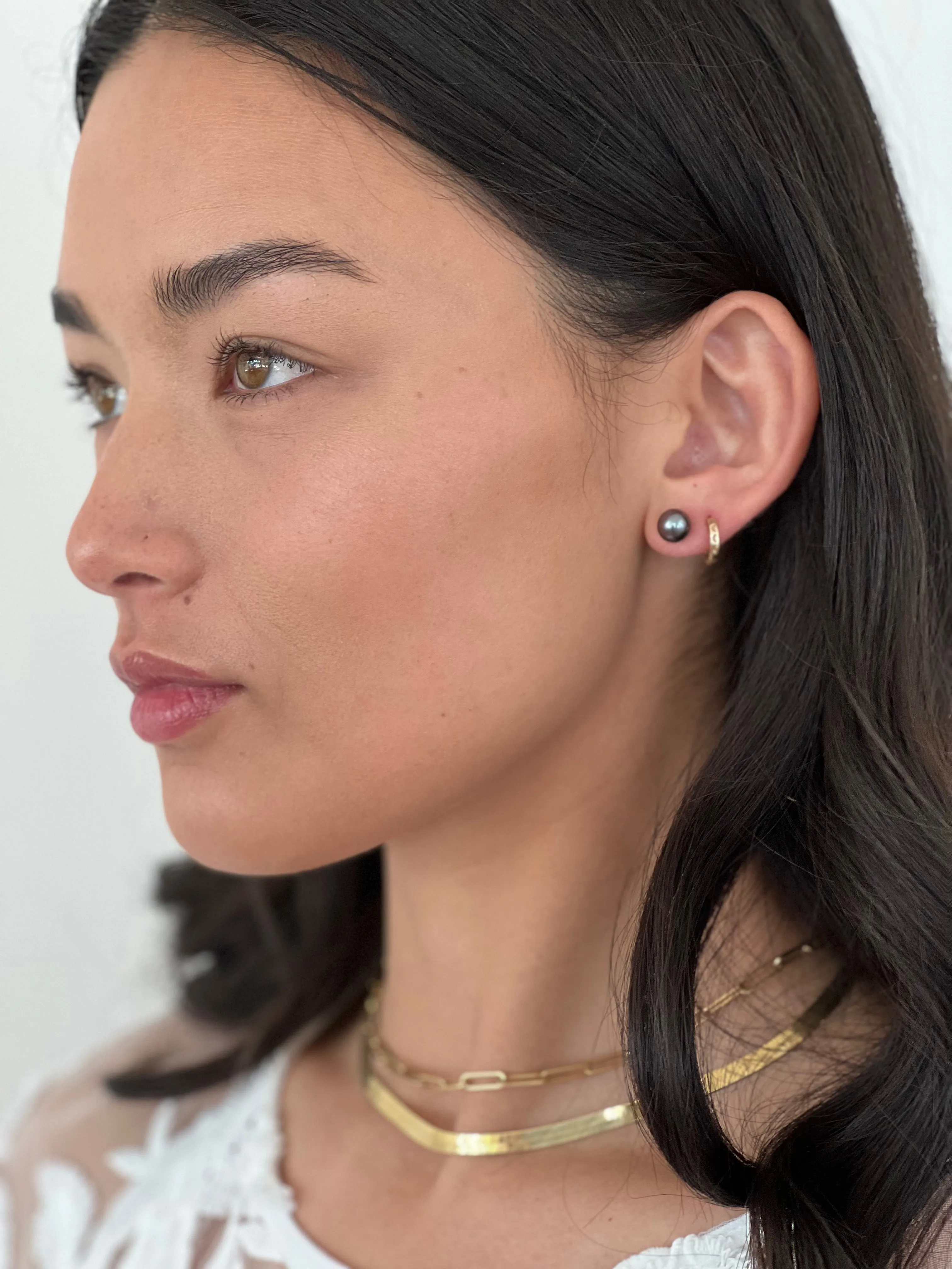 Classic Tahitian Pearl Studs
